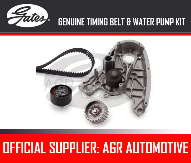 GATES TIMING BELT WATER PUMP KIT FOR FIAT DUCATO 150 MULTIJET 2,3 D 148